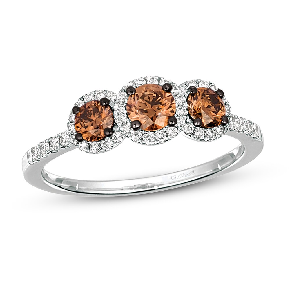 Le Vian Diamond Ring 3/4 ct tw Round 14K Vanilla Gold qc4HQKLt Le Vian Diamond Ring 3/4 ct tw Round 14K Vanilla Gold qc4HQKLt