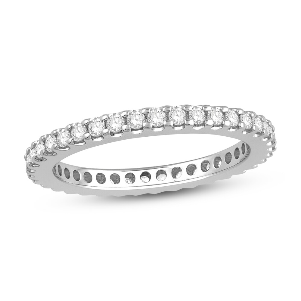Diamond Eternity Ring 1/2 ct tw Round 14K White Gold qs9aS10c Diamond Eternity Ring 1/2 ct tw Round 14K White Gold qs9aS10c