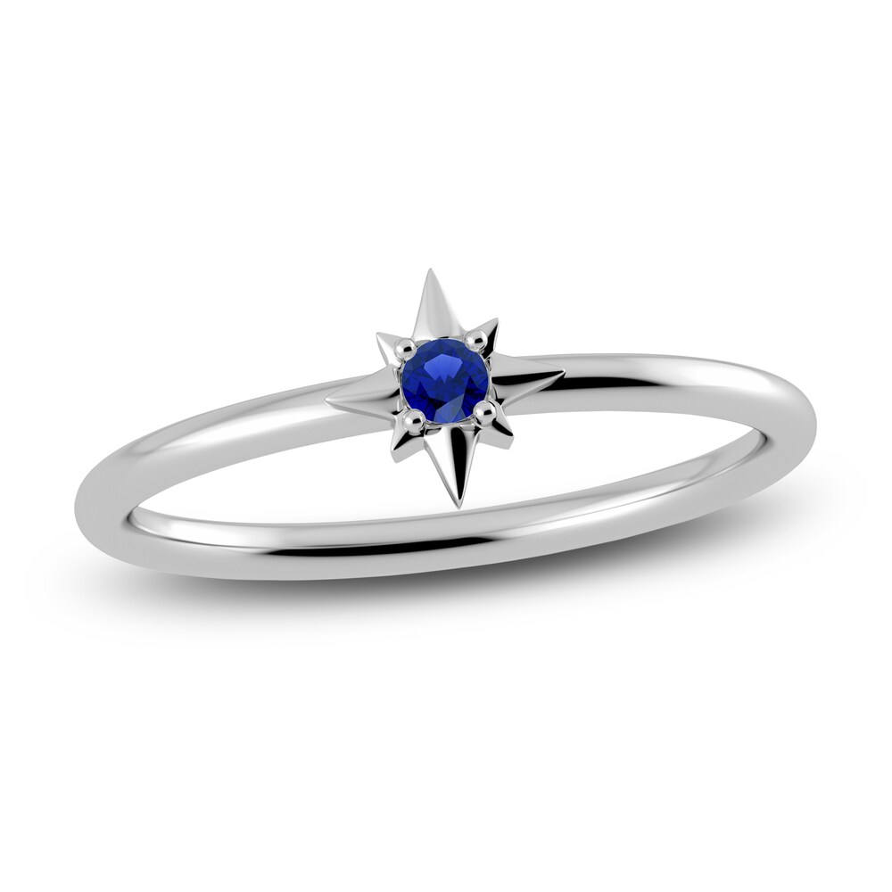 Juliette Maison Natural Blue Sapphire Starburst Ring 10K White Gold qte3yUS7 Juliette Maison Natural Blue Sapphire Starburst Ring 10K White Gold qte3yUS7