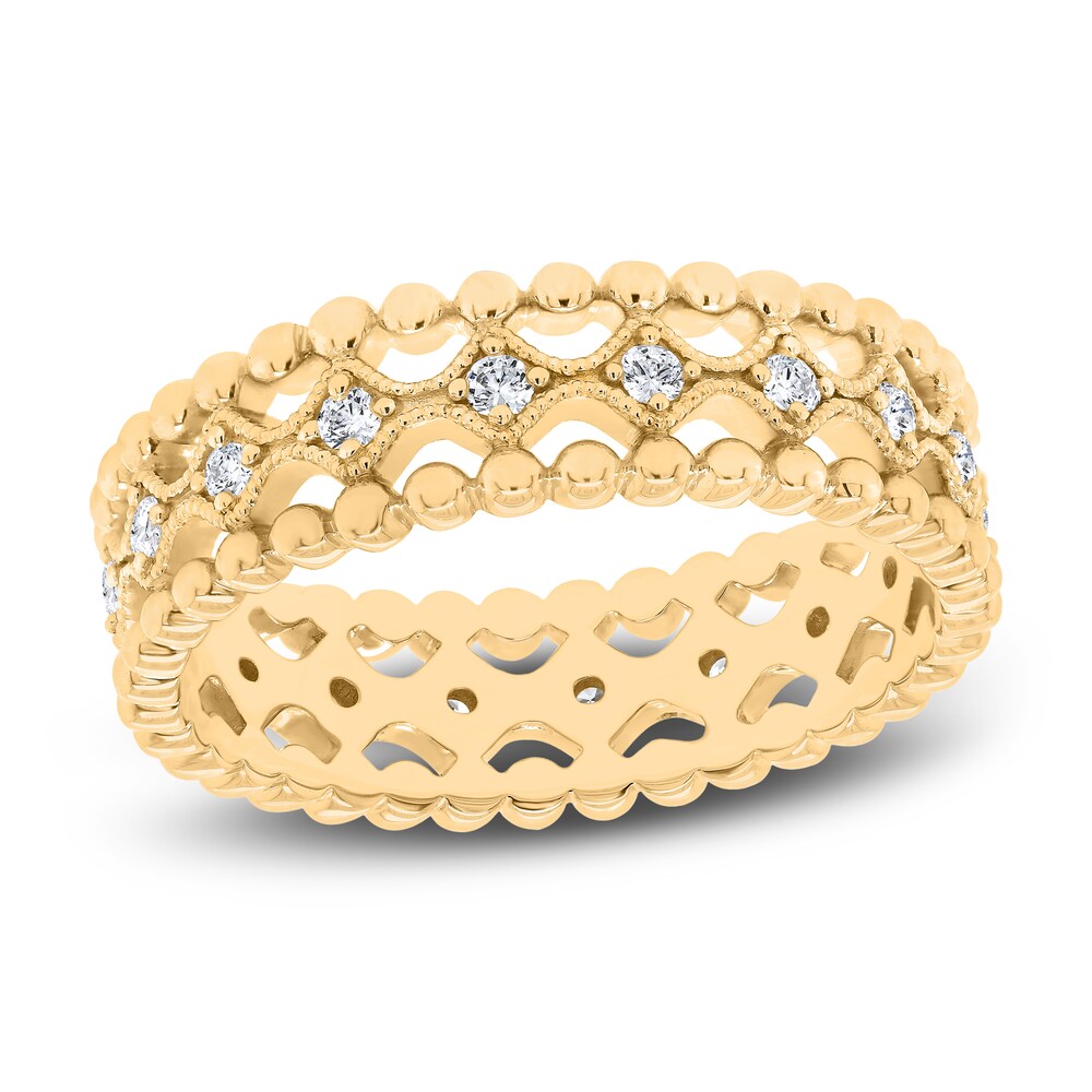 Diamond Ring 1/4 ct tw Round 10K Yellow Gold qvTRLYyF Diamond Ring 1/4 ct tw Round 10K Yellow Gold qvTRLYyF