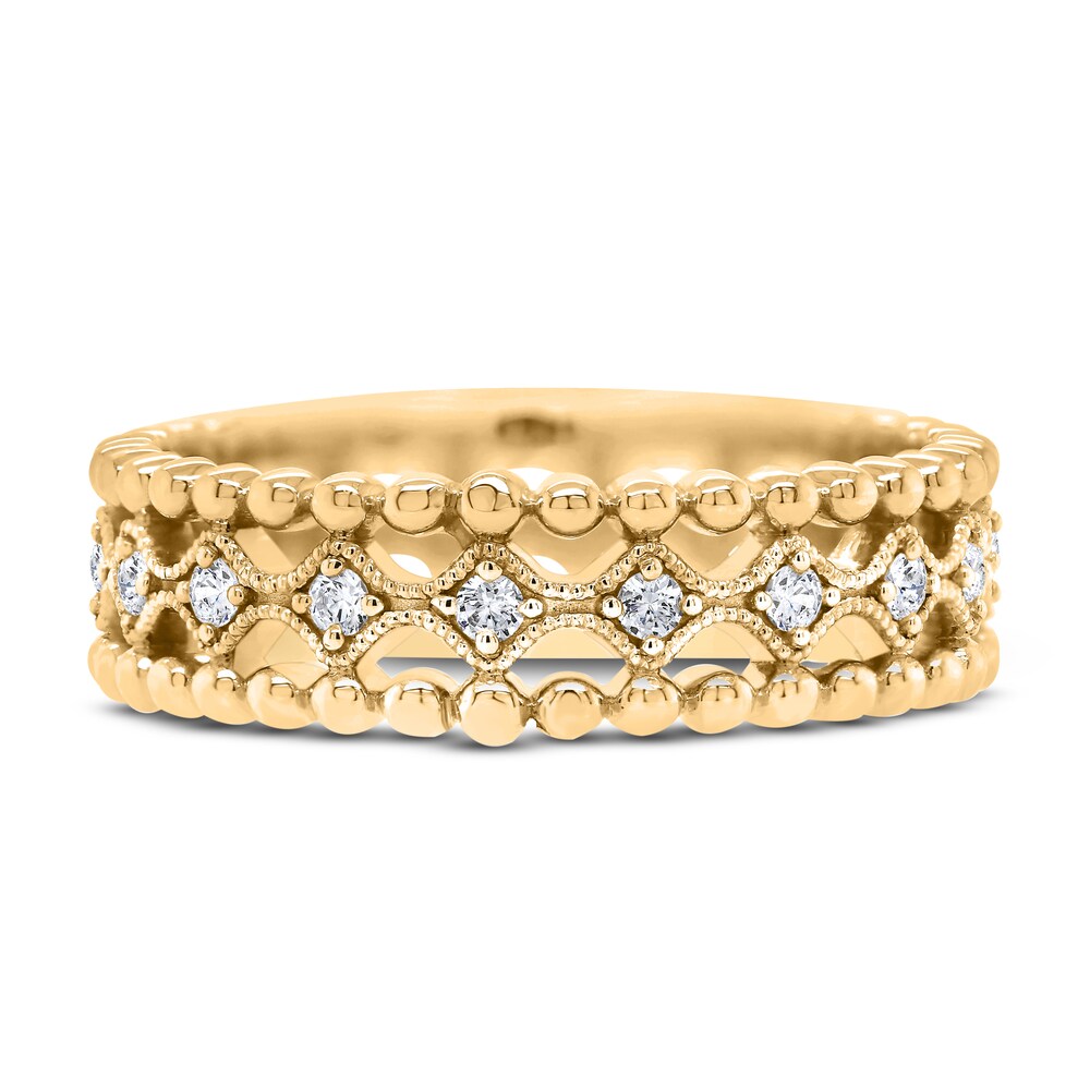 Diamond Ring 1/4 ct tw Round 10K Yellow Gold qvTRLYyF Diamond Ring 1/4 ct tw Round 10K Yellow Gold qvTRLYyF