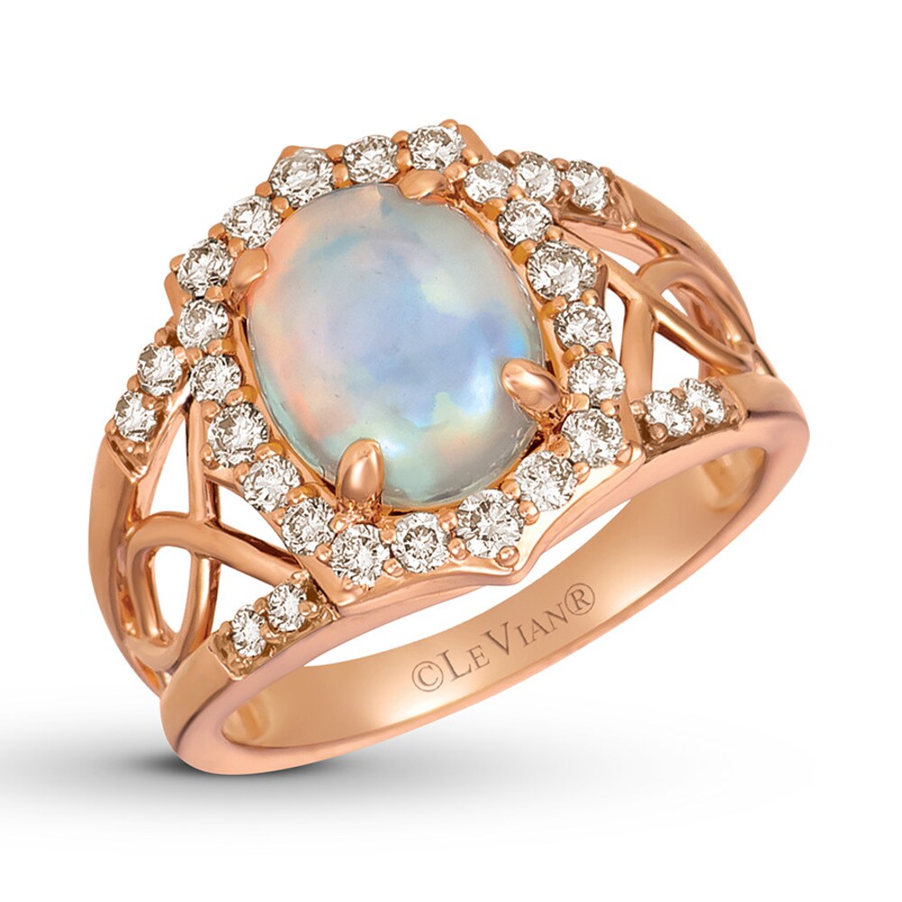 Le Vian Opal Ring 1/2 ct tw Diamonds 14K Strawberry Gold r05EEDjE Le Vian Opal Ring 1/2 ct tw Diamonds 14K Strawberry Gold r05EEDjE