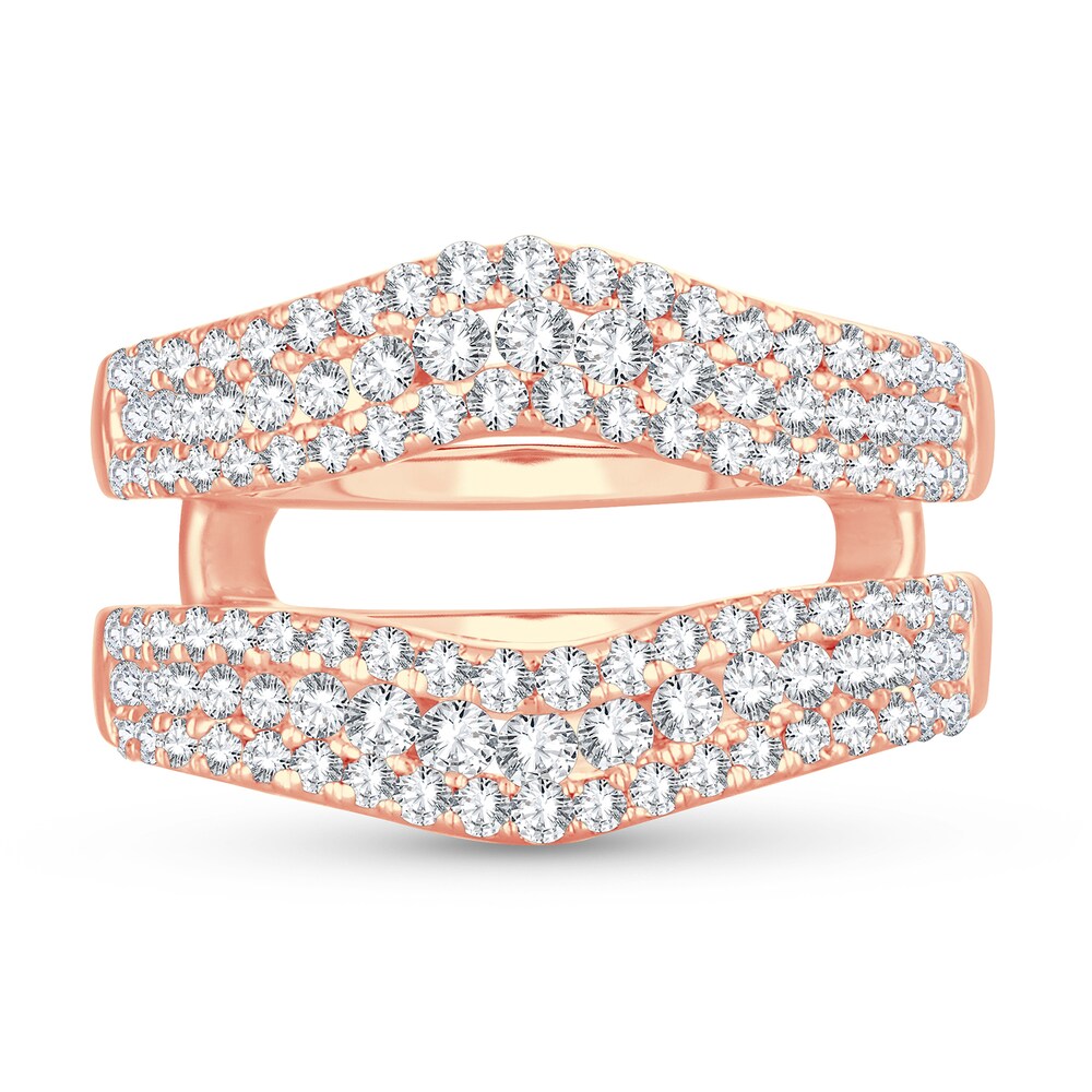 Diamond Enhancer Ring 1 ct tw Round 14K Rose Gold r2irlSgU Diamond Enhancer Ring 1 ct tw Round 14K Rose Gold r2irlSgU