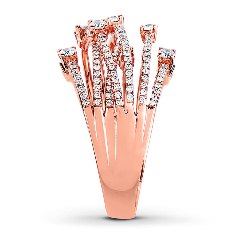 Diamond Ring 3/4 ct tw Round 14K Rose Gold rAgFGTdq Diamond Ring 3/4 ct tw Round 14K Rose Gold rAgFGTdq