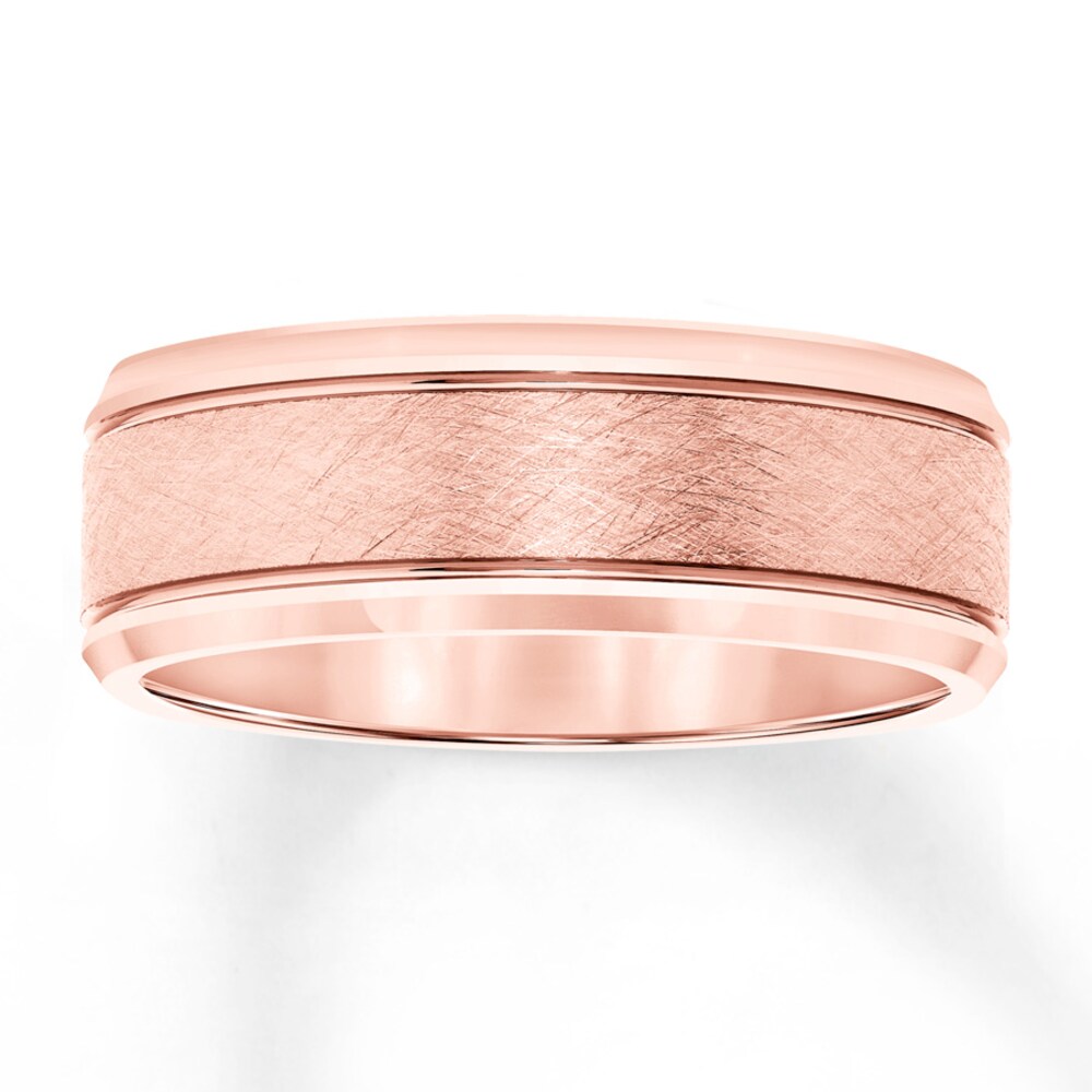 Wedding Band Rose Tungsten Carbide 8mm rPaWcRTm Wedding Band Rose Tungsten Carbide 8mm rPaWcRTm
