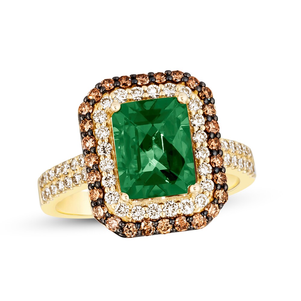 Le Vian Natural Emerald Ring 7/8 ct tw Diamonds 14K Honey Gold rRezmz6a Le Vian Natural Emerald Ring 7/8 ct tw Diamonds 14K Honey Gold rRezmz6a