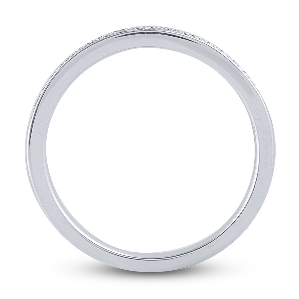 Diamond Wedding Band 1/8 ct tw Round 14K White Gold riGlnThK Diamond Wedding Band 1/8 ct tw Round 14K White Gold riGlnThK
