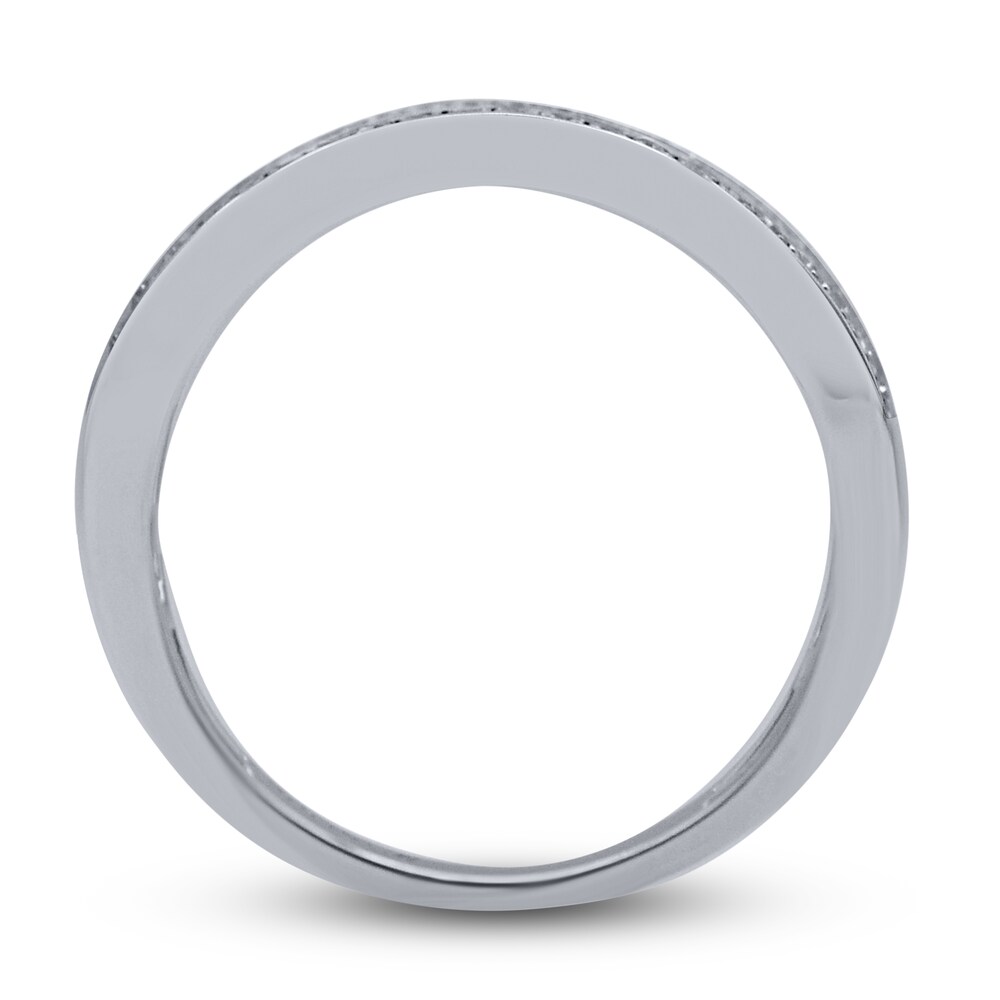 Diamond Multi-Row Anniversary Band 1 ct tw Round 14K White Gold rk5R2xfQ Diamond Multi-Row Anniversary Band 1 ct tw Round 14K White Gold rk5R2xfQ