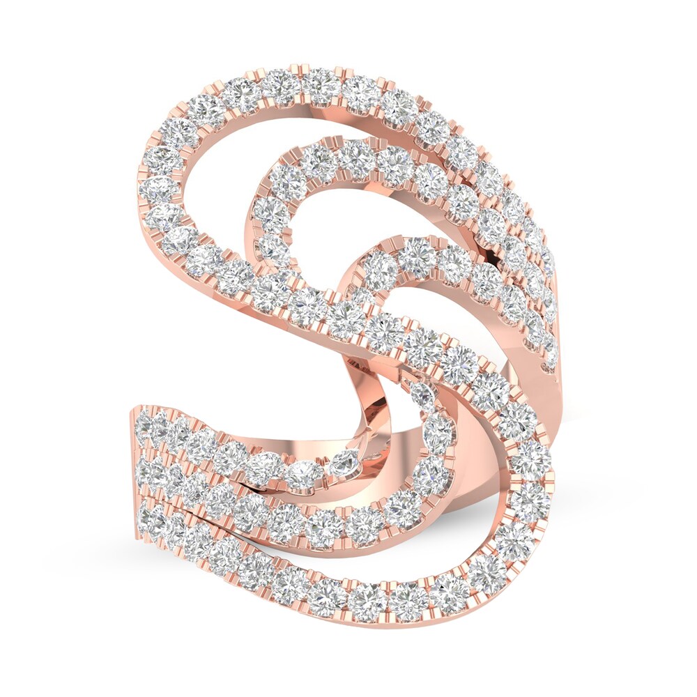 Diamond Ring 2 ct tw Round 10K Rose Gold rnnaWGCV Diamond Ring 2 ct tw Round 10K Rose Gold rnnaWGCV