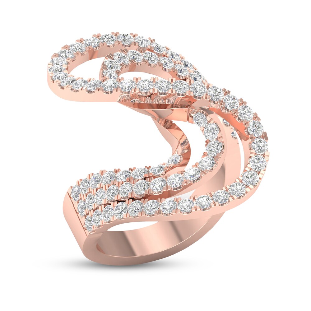 Diamond Ring 2 ct tw Round 10K Rose Gold rnnaWGCV Diamond Ring 2 ct tw Round 10K Rose Gold rnnaWGCV