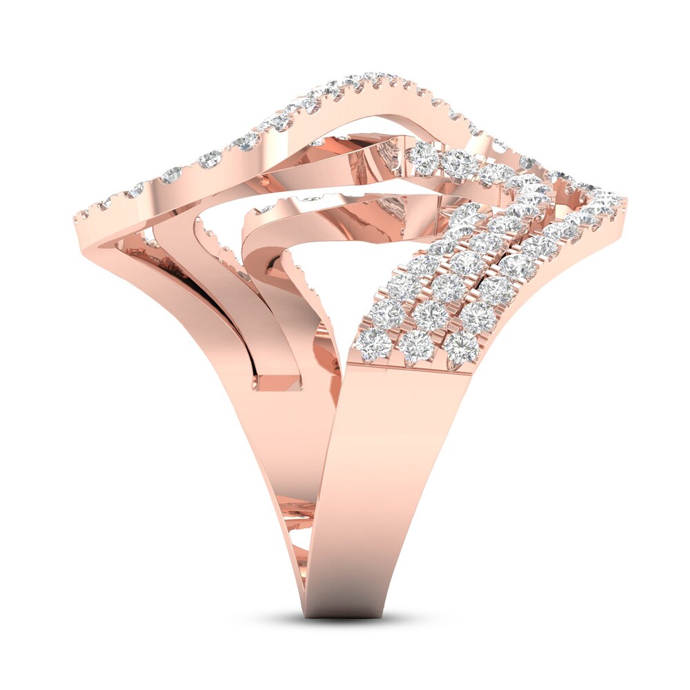 Diamond Ring 2 ct tw Round 10K Rose Gold rnnaWGCV Diamond Ring 2 ct tw Round 10K Rose Gold rnnaWGCV