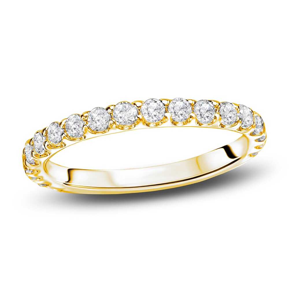 Diamond Anniversary Band 5/8 ct tw Round 14K Yellow Gold rpnmbIz1 Diamond Anniversary Band 5/8 ct tw Round 14K Yellow Gold rpnmbIz1