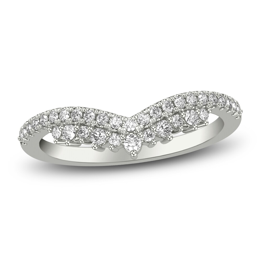 Diamond Tiara Wedding Band 1/3 ct tw Round 14K White Gold s1hlo6mq Diamond Tiara Wedding Band 1/3 ct tw Round 14K White Gold s1hlo6mq