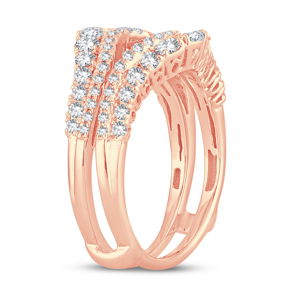 Diamond Enhancer Ring 1 ct tw Round 14K Rose Gold s4X2fgZV Diamond Enhancer Ring 1 ct tw Round 14K Rose Gold s4X2fgZV