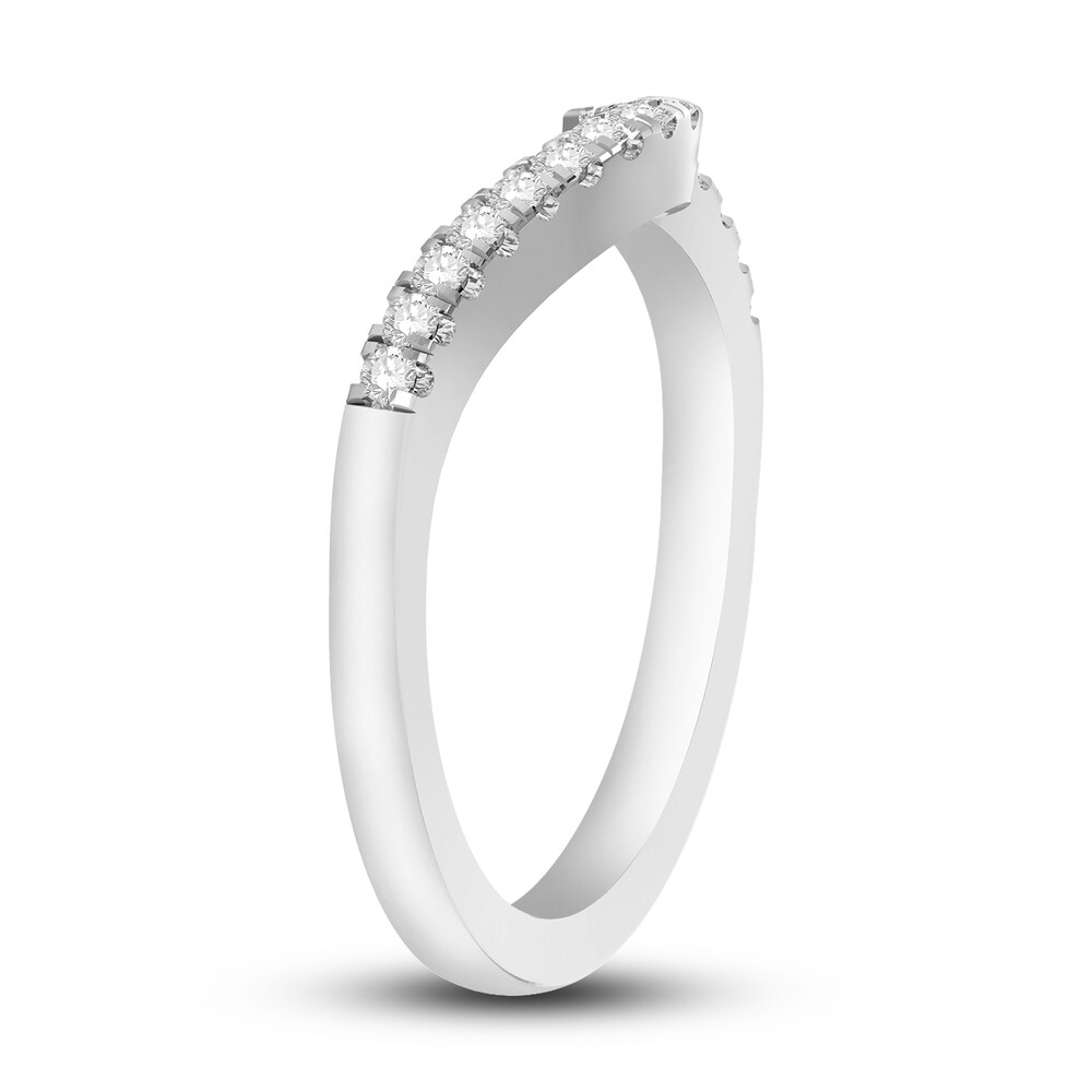 Diamond Wedding Band 1/5 ct tw Round 14K White Gold s7sgo9nf Diamond Wedding Band 1/5 ct tw Round 14K White Gold s7sgo9nf