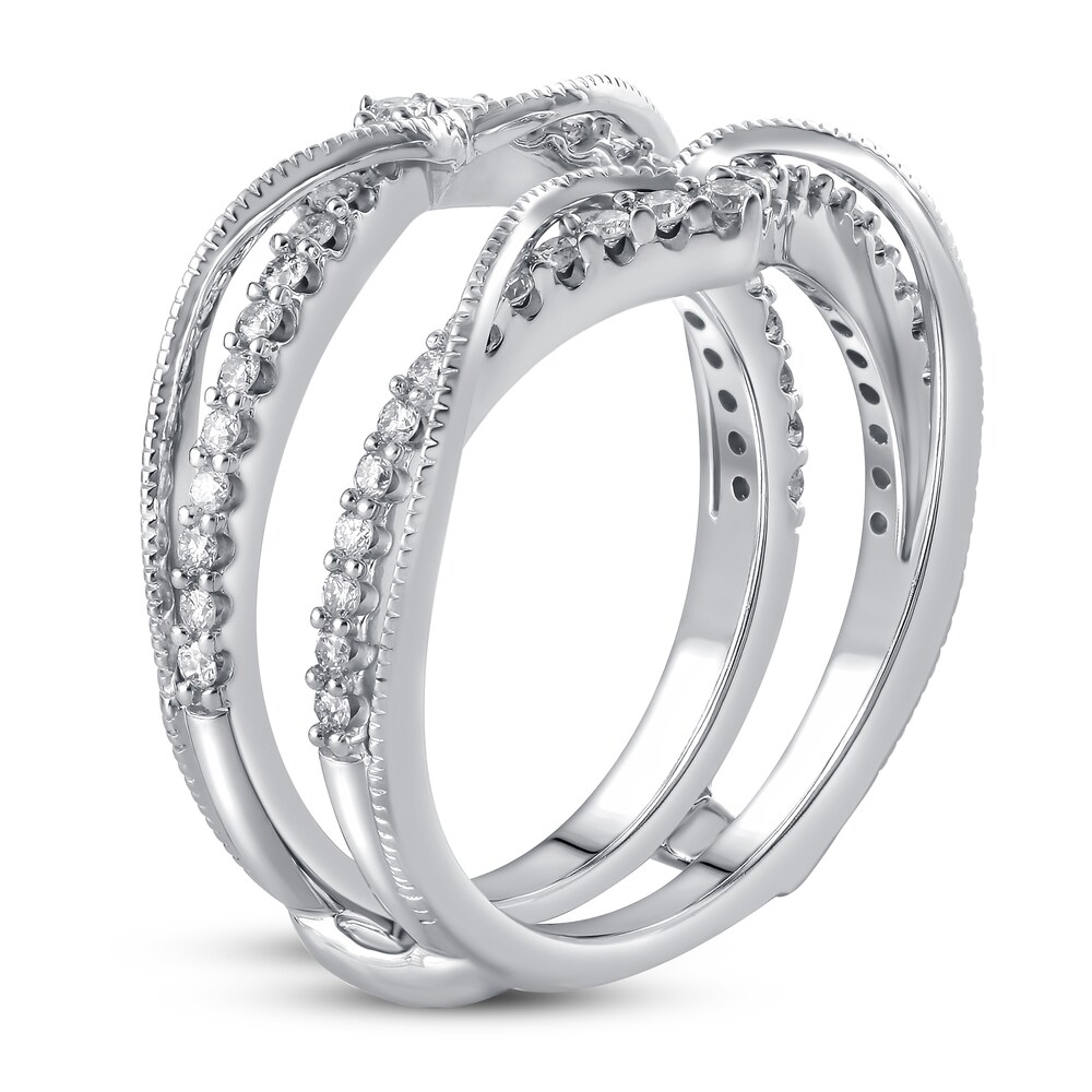 Diamond Enhancer Ring 3/8 ct tw Round 14K White Gold s9ryQkTU Diamond Enhancer Ring 3/8 ct tw Round 14K White Gold s9ryQkTU