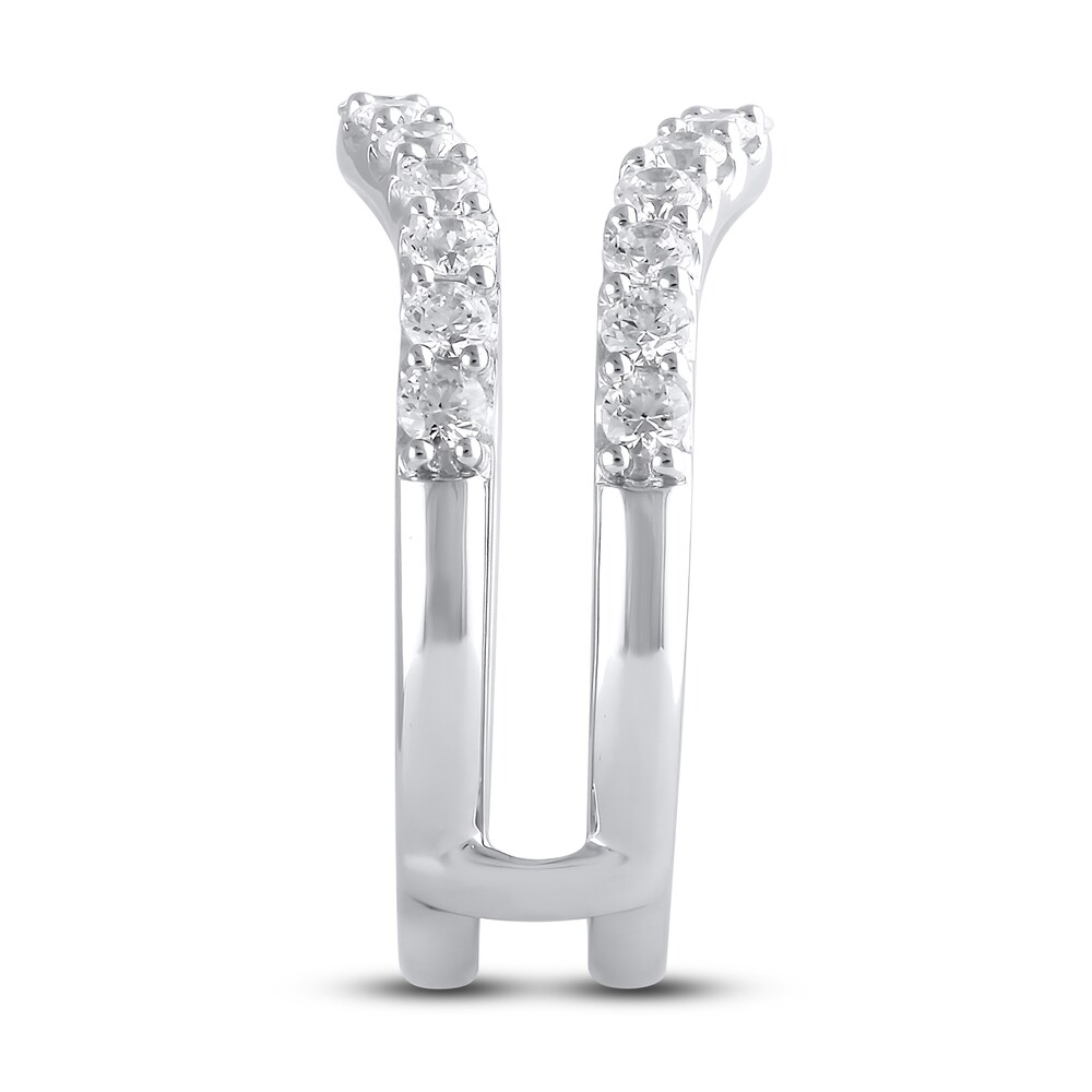 Lab-Created Diamond Enhancer Ring 1 ct tw Round 14K White Gold s9wWIpXx Lab-Created Diamond Enhancer Ring 1 ct tw Round 14K White Gold s9wWIpXx