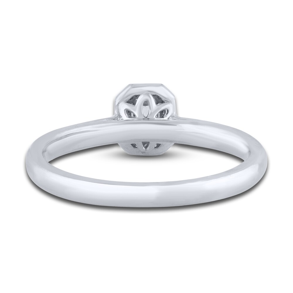 Diamond Promise Ring 1/6 ct tw Baguette/Round 14K White Gold sT0FT3js Diamond Promise Ring 1/6 ct tw Baguette/Round 14K White Gold sT0FT3js