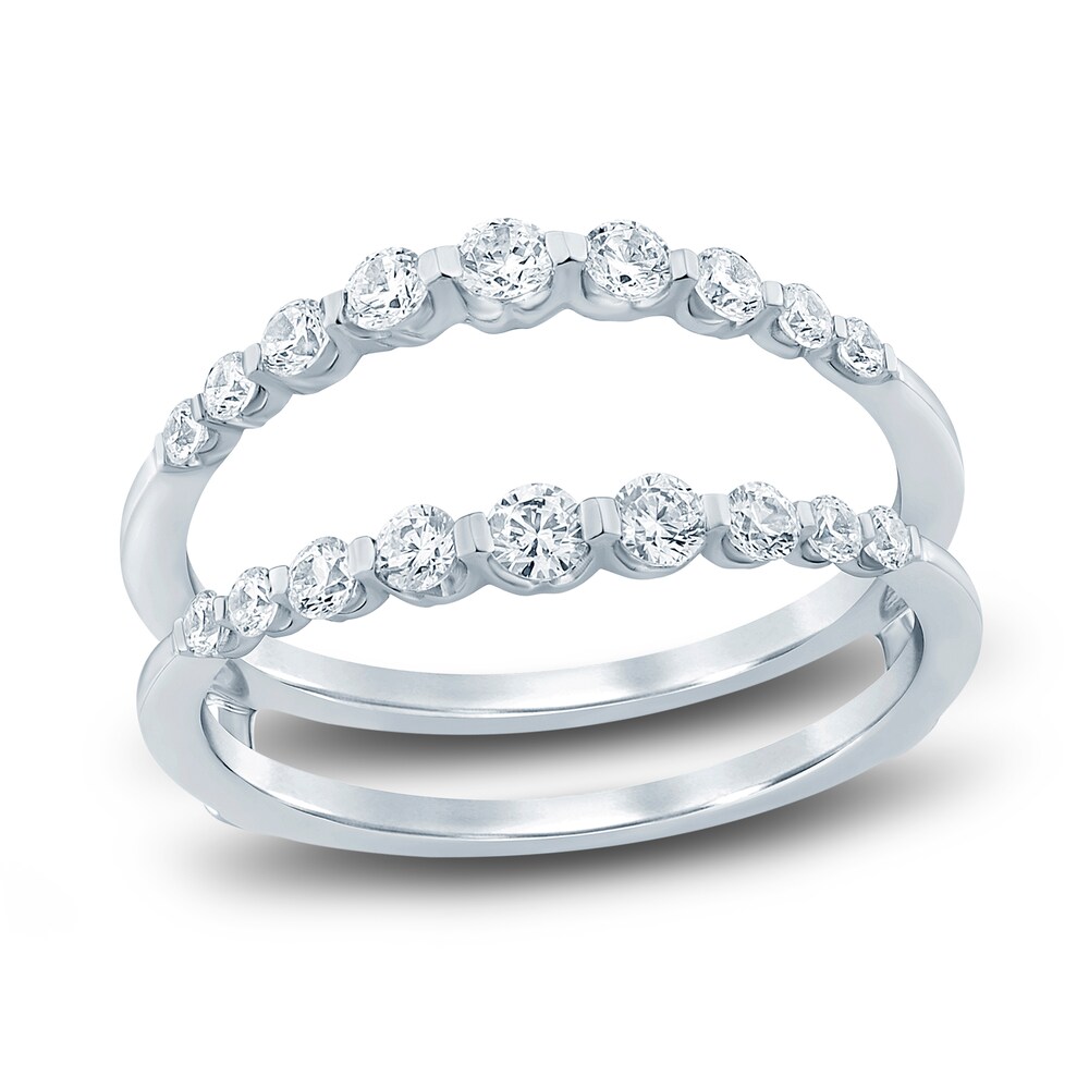 Diamond Enhancer Band 1/2 ct tw Round 14K White Gold sWjPVsaL Diamond Enhancer Band 1/2 ct tw Round 14K White Gold sWjPVsaL