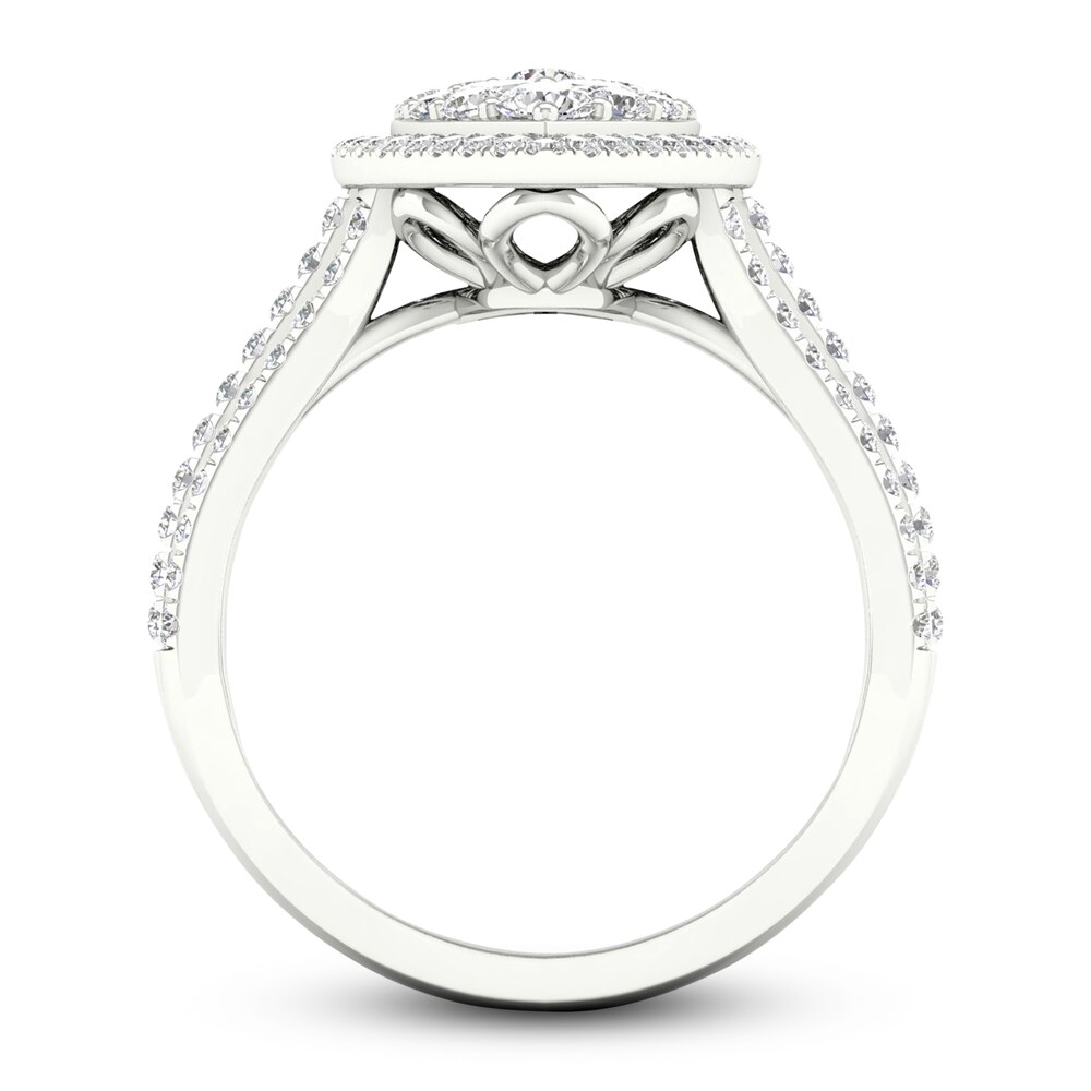 Diamond Ring 1 ct tw Marquise/Round 14K White Gold sfU0jOsK Diamond Ring 1 ct tw Marquise/Round 14K White Gold sfU0jOsK