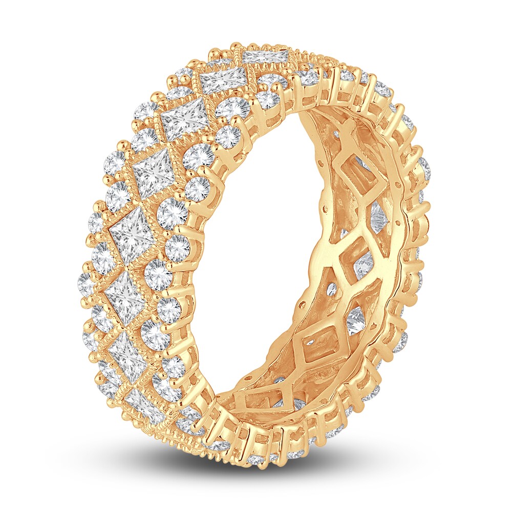Diamond Eternity Band 3 ct tw Round 14K Yellow Gold sgcdJsUH Diamond Eternity Band 3 ct tw Round 14K Yellow Gold sgcdJsUH