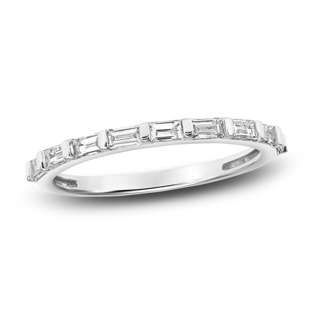 Diamond Anniversary Band 1/3 ct tw Baguette 14K White Gold slvwifQU