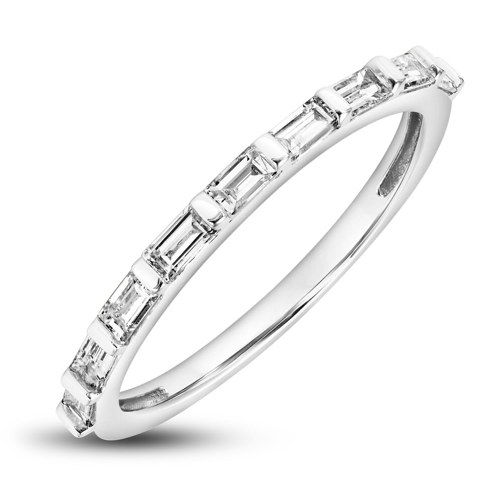 Diamond Anniversary Band 1/3 ct tw Baguette 14K White Gold slvwifQU Diamond Anniversary Band 1/3 ct tw Baguette 14K White Gold slvwifQU