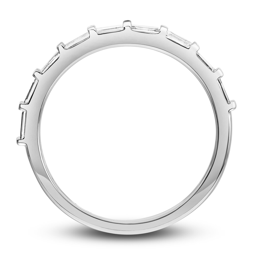 Diamond Anniversary Band 1/3 ct tw Baguette 14K White Gold slvwifQU Diamond Anniversary Band 1/3 ct tw Baguette 14K White Gold slvwifQU
