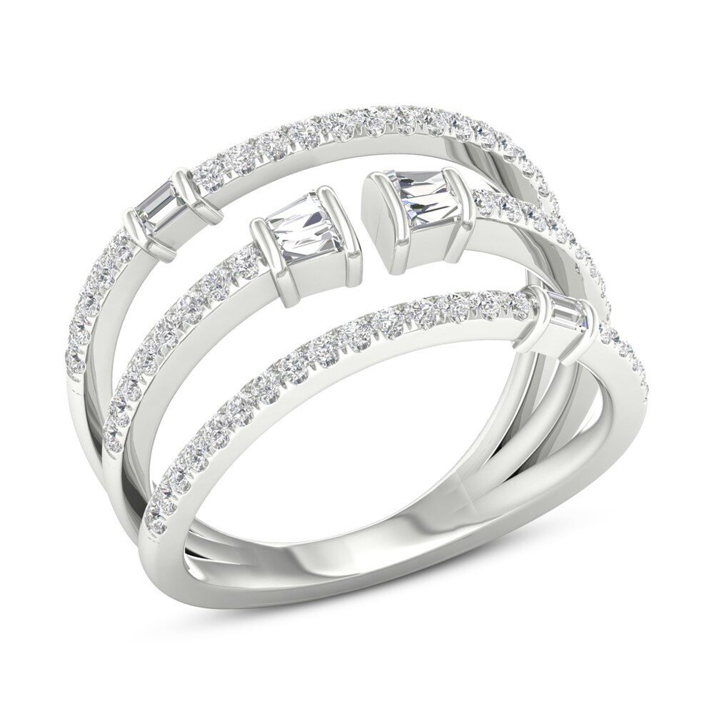 Diamond Ring 1/2 ct tw Round 10K White Gold soc2LZy1 Diamond Ring 1/2 ct tw Round 10K White Gold soc2LZy1