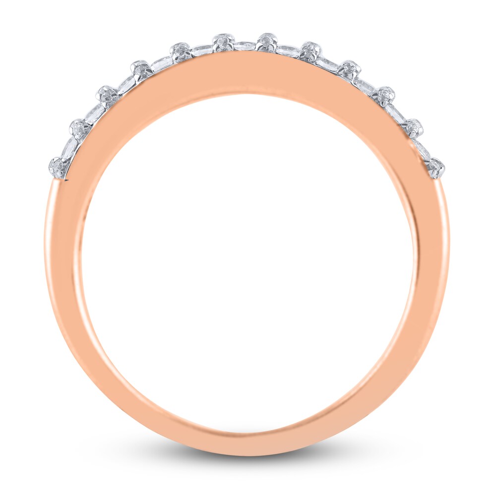 Diamond Wedding Band 1/4 ct tw Round 14K Rose Gold sr8eFpz9 Diamond Wedding Band 1/4 ct tw Round 14K Rose Gold sr8eFpz9