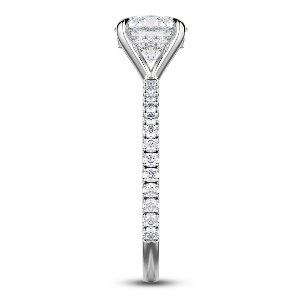 Michael M Diamond Engagement Ring Setting 1/3 ct tw Round 18K White Gold (Center diamond is sold separately) ss79ieBh Michael M Diamond Engagement Ring Setting 1/3 ct tw Round 18K White Gold (Center diamond is sold separately) ss79ieBh