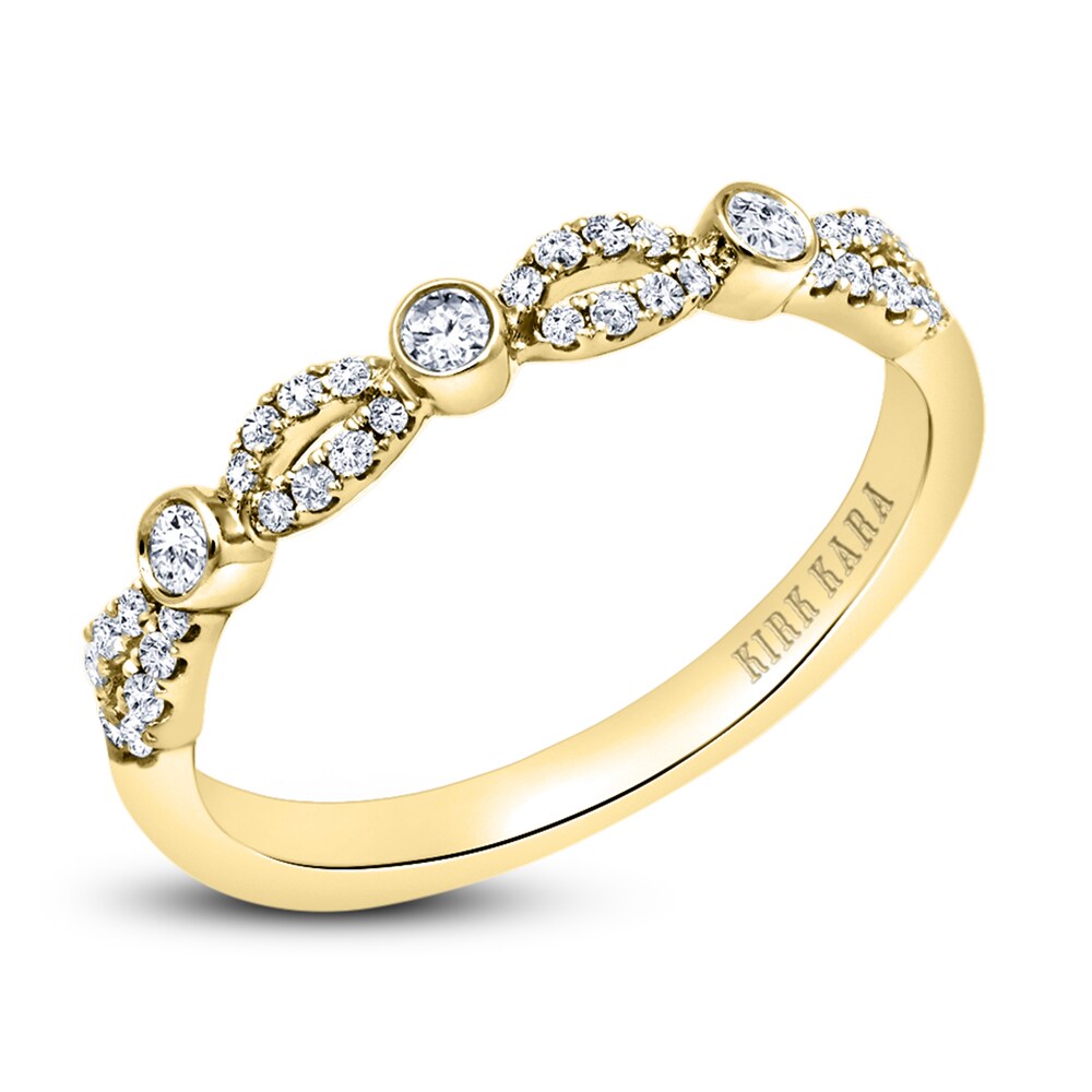 Kirk Kara Twisted Diamond Wedding Band 1/5 ct tw Round 14K Yellow Gold sy15czYf Kirk Kara Twisted Diamond Wedding Band 1/5 ct tw Round 14K Yellow Gold sy15czYf