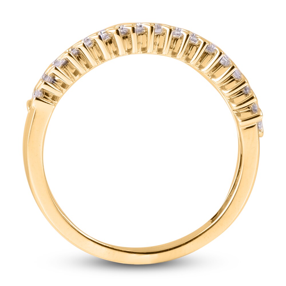 Diamond Ring 1/2 ct tw Baguette 14K Yellow Gold tDHChkJJ Diamond Ring 1/2 ct tw Baguette 14K Yellow Gold tDHChkJJ