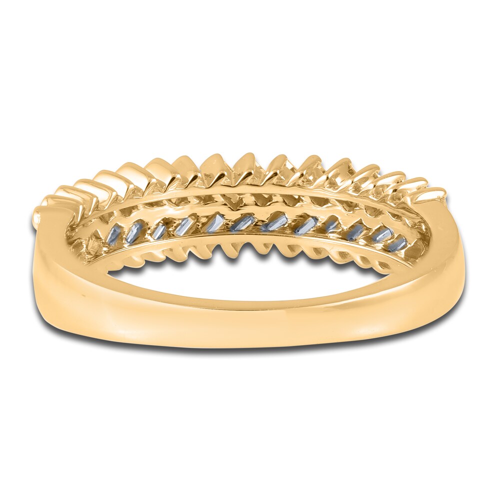 Diamond Ring 1/2 ct tw Baguette 14K Yellow Gold tDHChkJJ Diamond Ring 1/2 ct tw Baguette 14K Yellow Gold tDHChkJJ