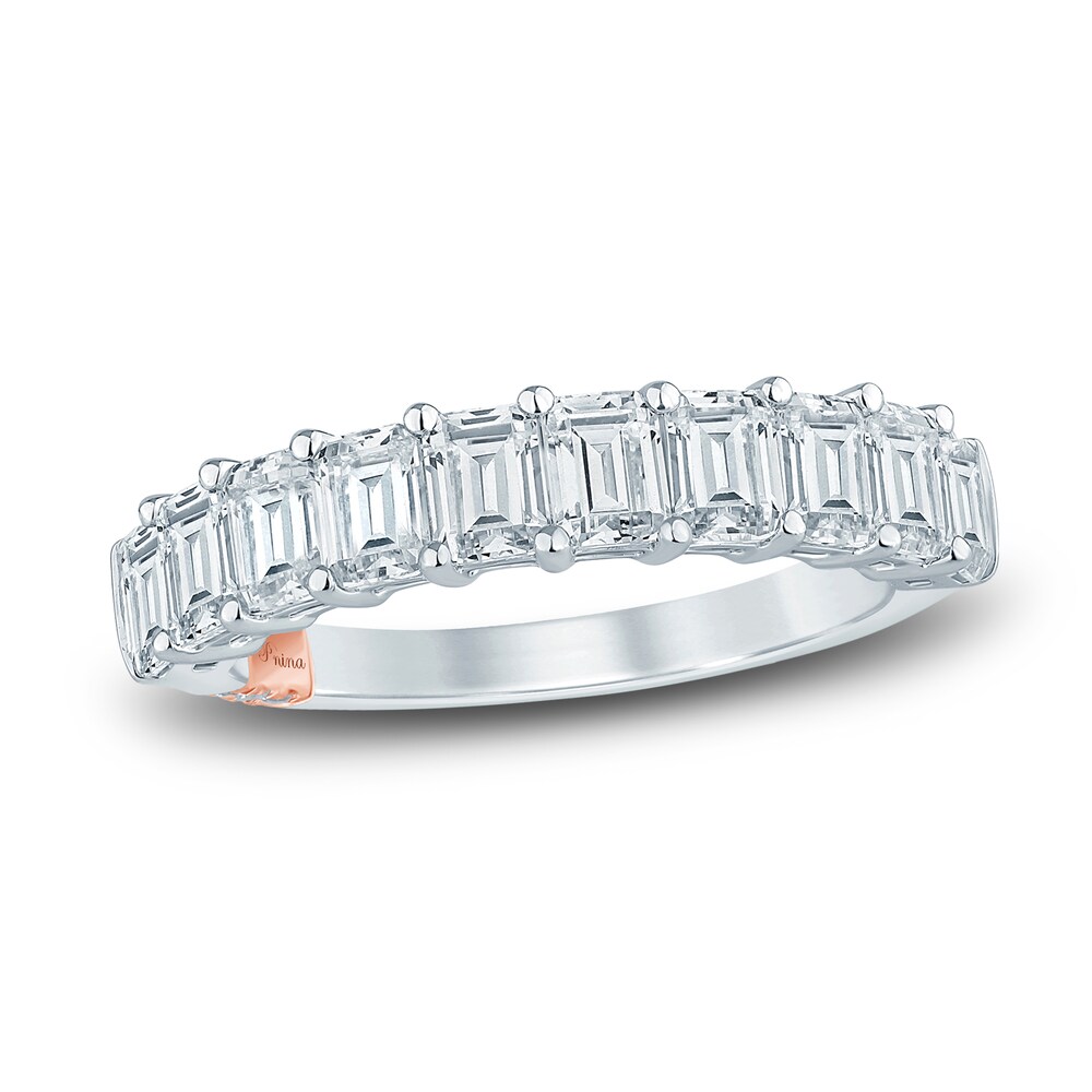 Pnina Tornai Lab-Created Diamond Anniversary Band 2 ct tw Emerald 14K White Gold tEbtyspo Pnina Tornai Lab-Created Diamond Anniversary Band 2 ct tw Emerald 14K White Gold tEbtyspo