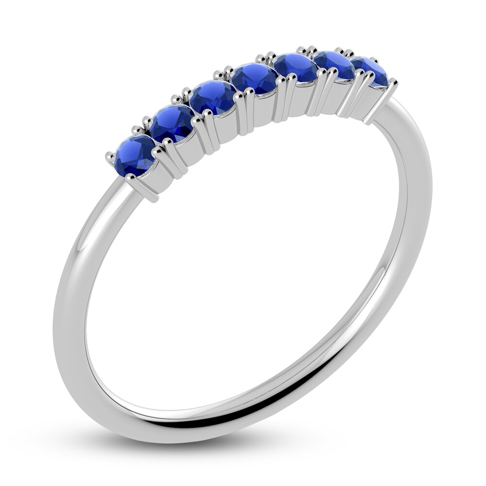 Juliette Maison Natural Blue Sapphire Half Eternity Ring 10K White Gold tFxZQv8D Juliette Maison Natural Blue Sapphire Half Eternity Ring 10K White Gold tFxZQv8D