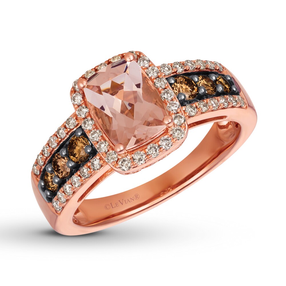 Le Vian Morganite Ring 5/8 ct tw Diamonds 14K Strawberry Gold tKszWwMZ Le Vian Morganite Ring 5/8 ct tw Diamonds 14K Strawberry Gold tKszWwMZ