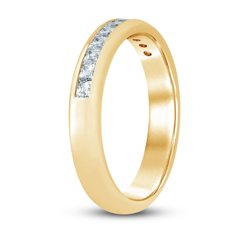 Diamond Wedding Band 1/2 ct tw Princess 14K Yellow Gold tNyQYnlj Diamond Wedding Band 1/2 ct tw Princess 14K Yellow Gold tNyQYnlj
