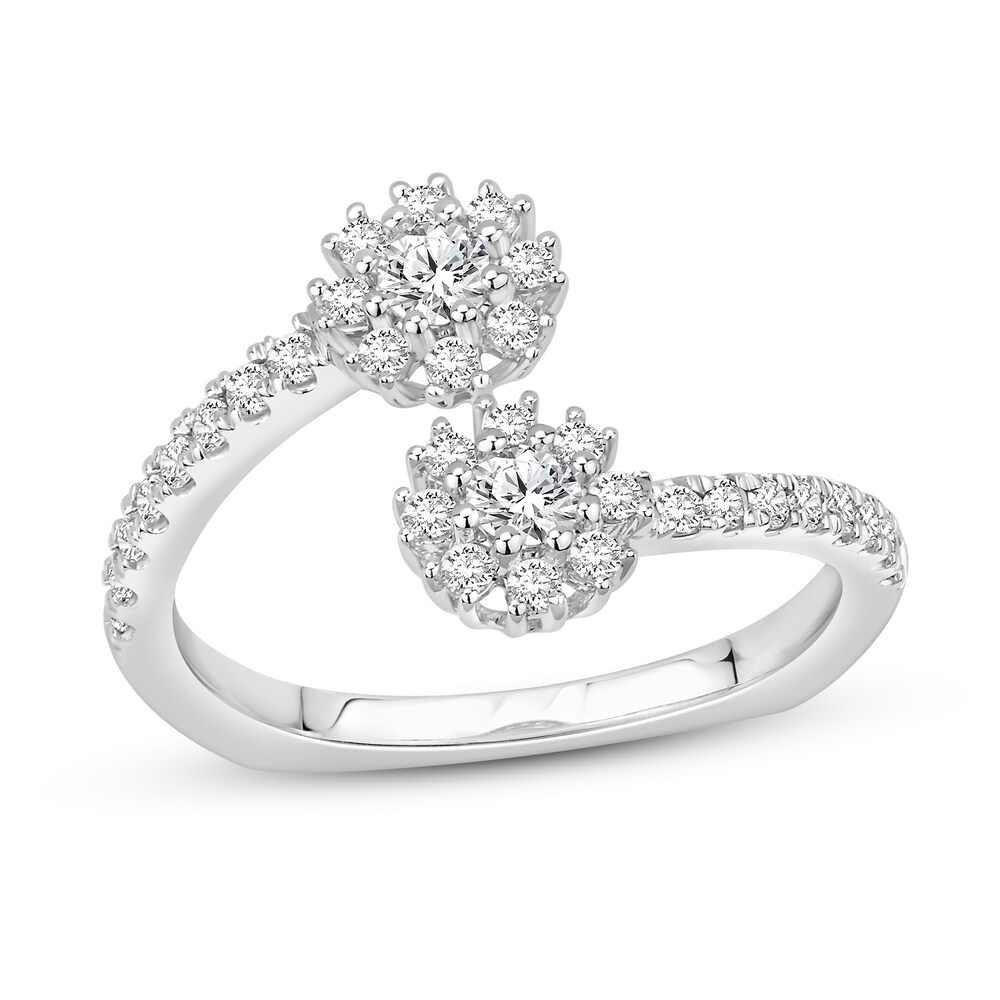 Hearts Desire Diamond Ring 5/8 ct tw Round 18K White Gold tRLTD5kb Hearts Desire Diamond Ring 5/8 ct tw Round 18K White Gold tRLTD5kb