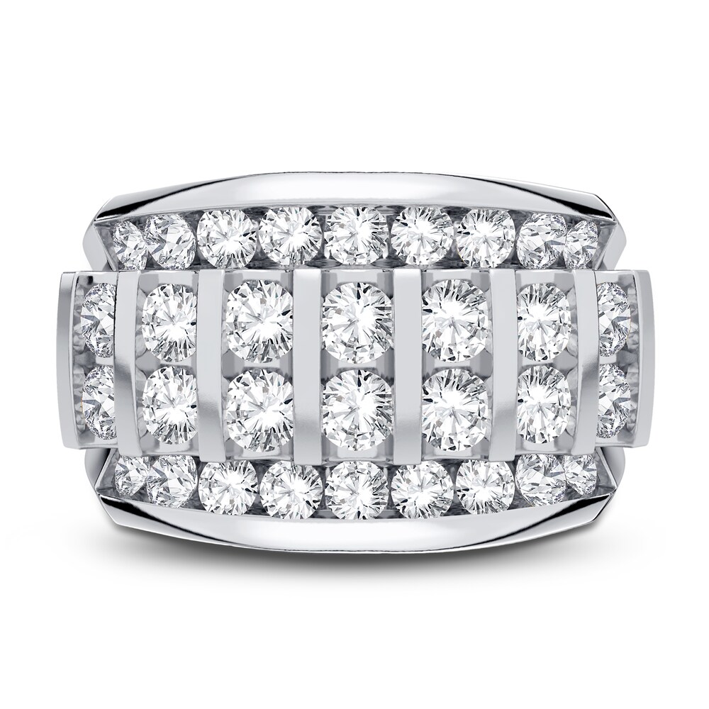 Men\'s Diamond Ring 3 ct tw Round 14K White Gold tlppEwK7 Men\'s Diamond Ring 3 ct tw Round 14K White Gold tlppEwK7