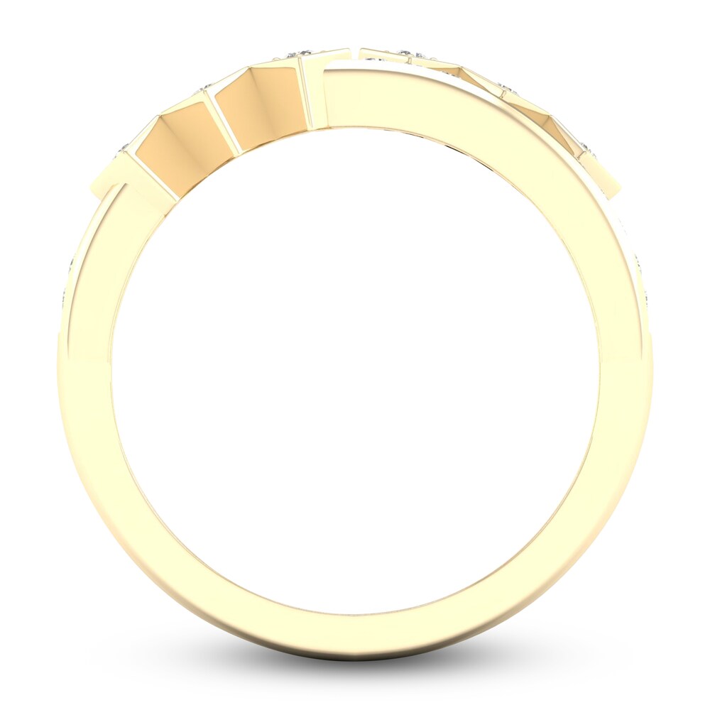 Diamond Stackable Ring 1/5 ct tw Round 14K Yellow Gold tuuZacC8 Diamond Stackable Ring 1/5 ct tw Round 14K Yellow Gold tuuZacC8