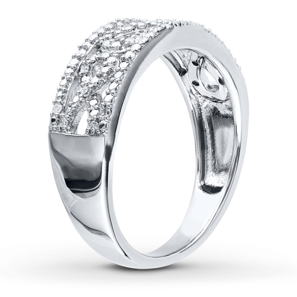 Infinity Symbol Ring 1/10 ct tw Diamonds Sterling Silver u1qkpfIf Infinity Symbol Ring 1/10 ct tw Diamonds Sterling Silver u1qkpfIf