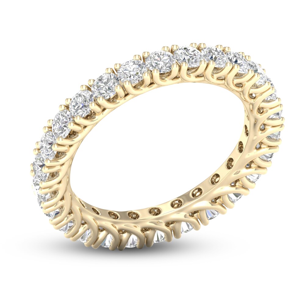 Diamond Eternity Band 1-1/2 ct tw Round 14K Yellow Gold u7Zp4I3X Diamond Eternity Band 1-1/2 ct tw Round 14K Yellow Gold u7Zp4I3X