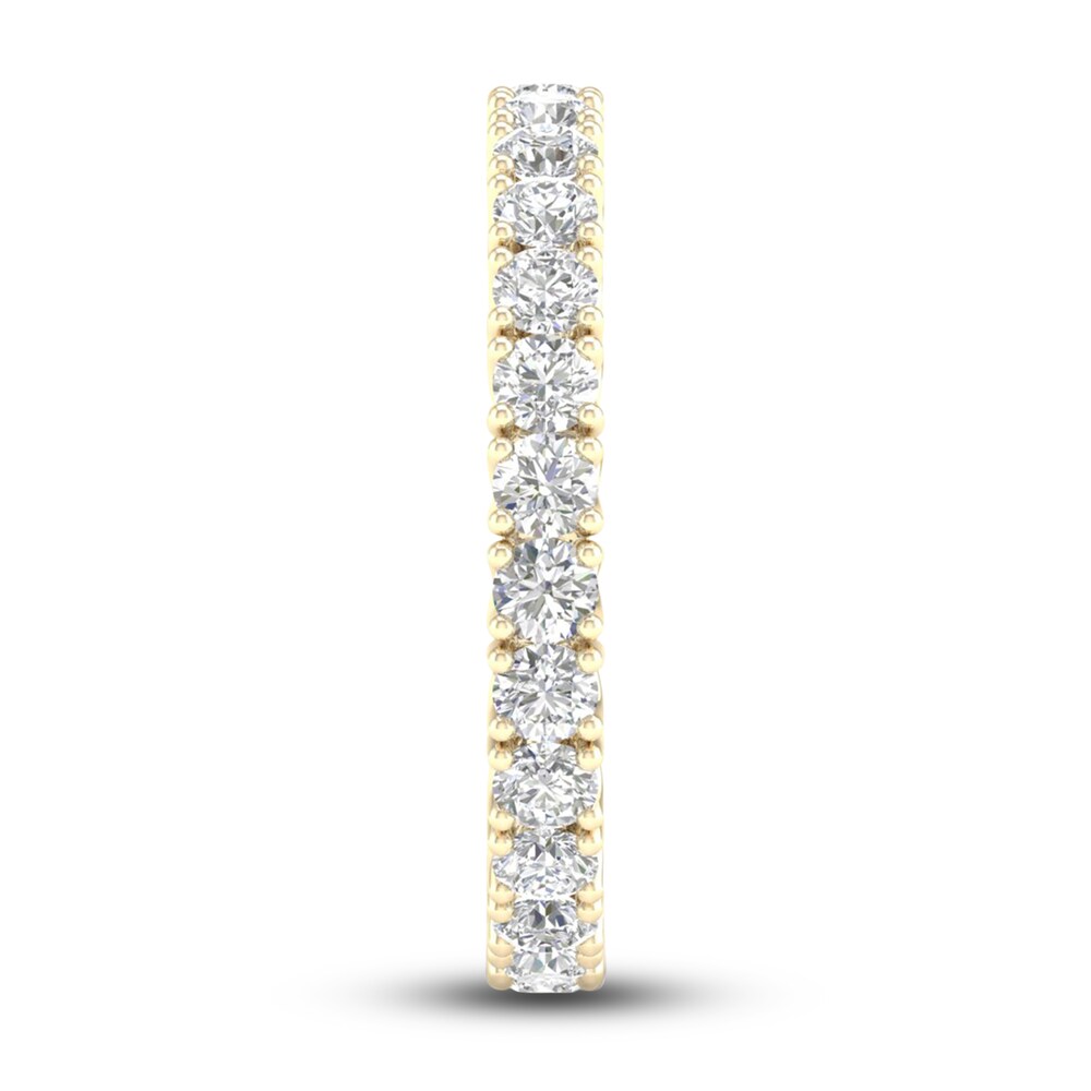 Diamond Eternity Band 1-1/2 ct tw Round 14K Yellow Gold u7Zp4I3X Diamond Eternity Band 1-1/2 ct tw Round 14K Yellow Gold u7Zp4I3X