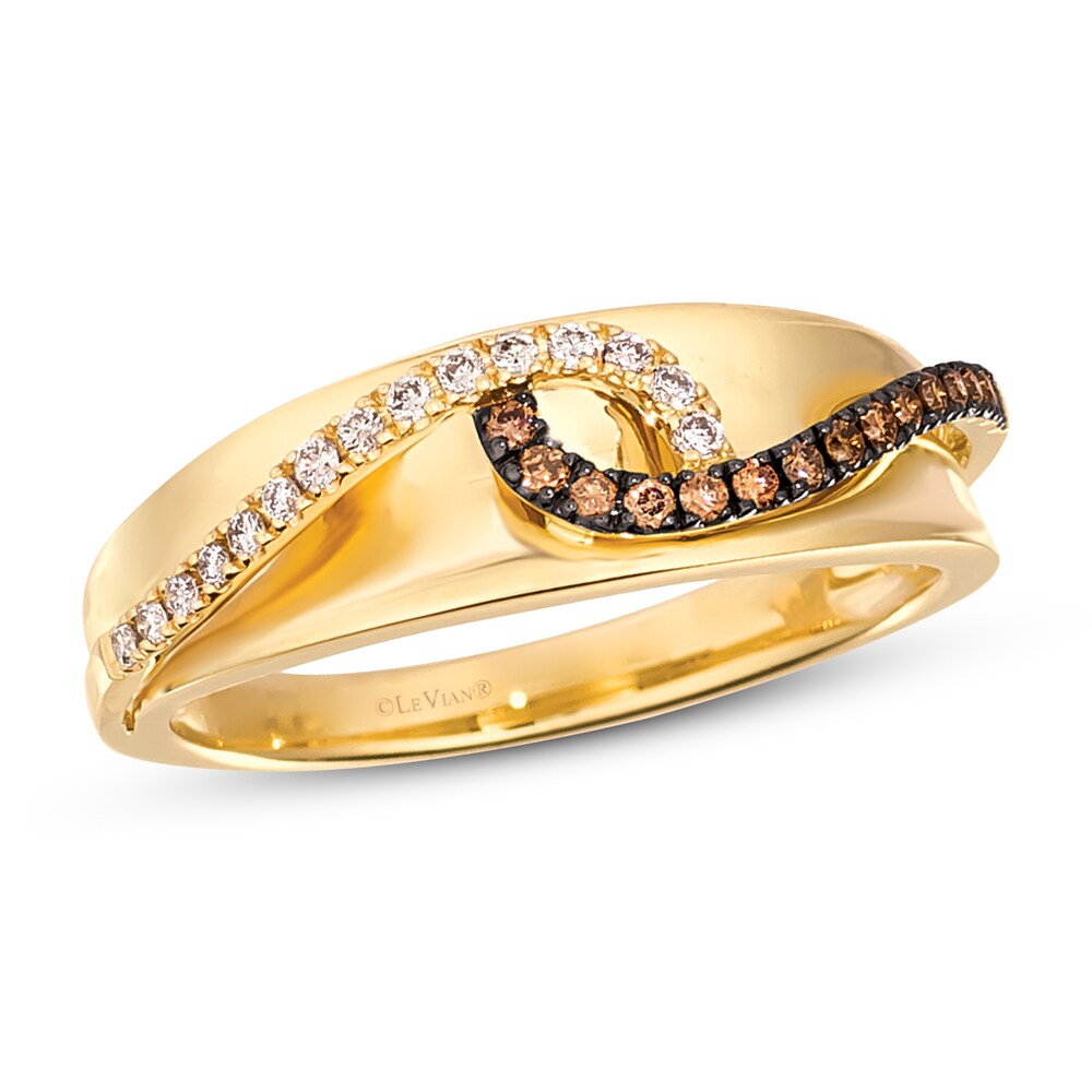 Le Vian Diamond Ring 1/6 ct tw Round 14K Honey Gold u7bcQBoS Le Vian Diamond Ring 1/6 ct tw Round 14K Honey Gold u7bcQBoS