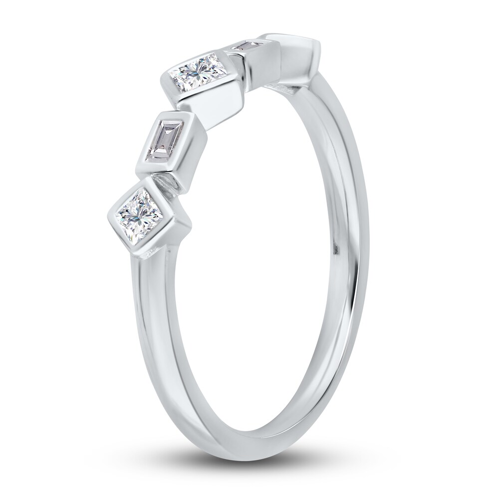 Kallati Diamond Ring 1/4 ct tw Round 14K White Gold uDrvY8dG