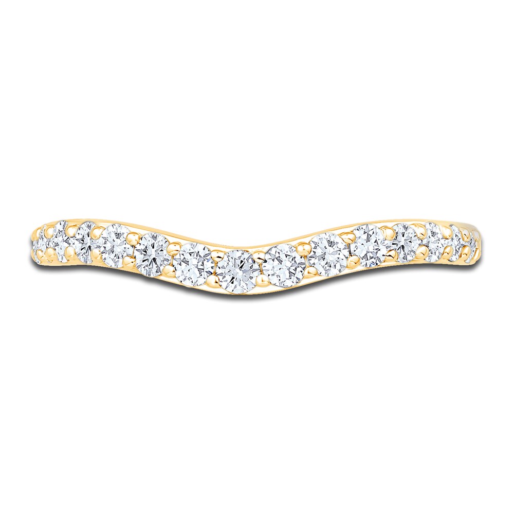 Diamond Anniversary Enhancer Band 3/8 ct tw Round 14K Yellow Gold uEFE5tuU