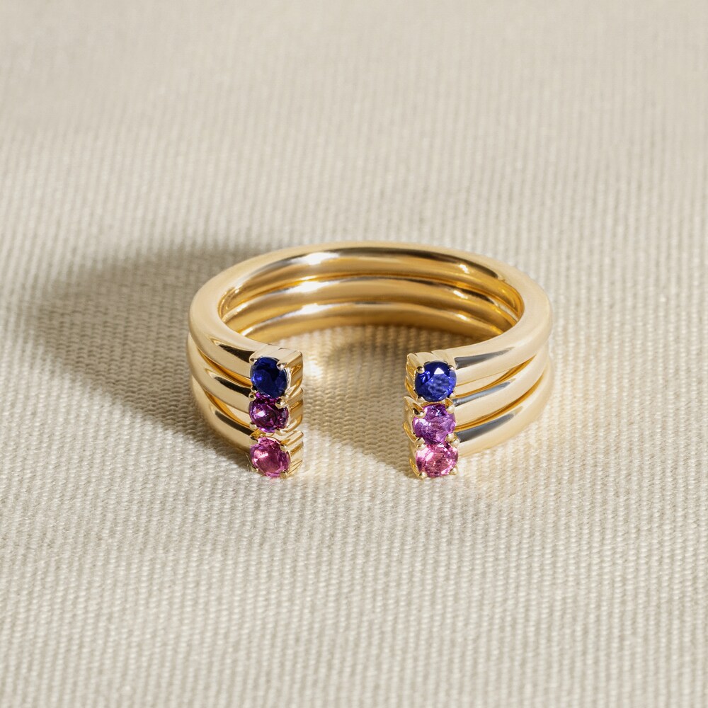 Juliette Maison Natural Aquamarine Cuff Ring 10K White Gold uJyBdOOn Juliette Maison Natural Aquamarine Cuff Ring 10K White Gold uJyBdOOn