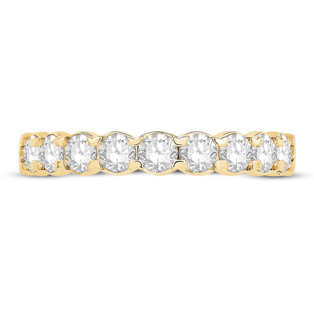 Diamond Anniversary Ring 1 ct tw Round 14K Yellow Gold uLMUWwe2 Diamond Anniversary Ring 1 ct tw Round 14K Yellow Gold uLMUWwe2