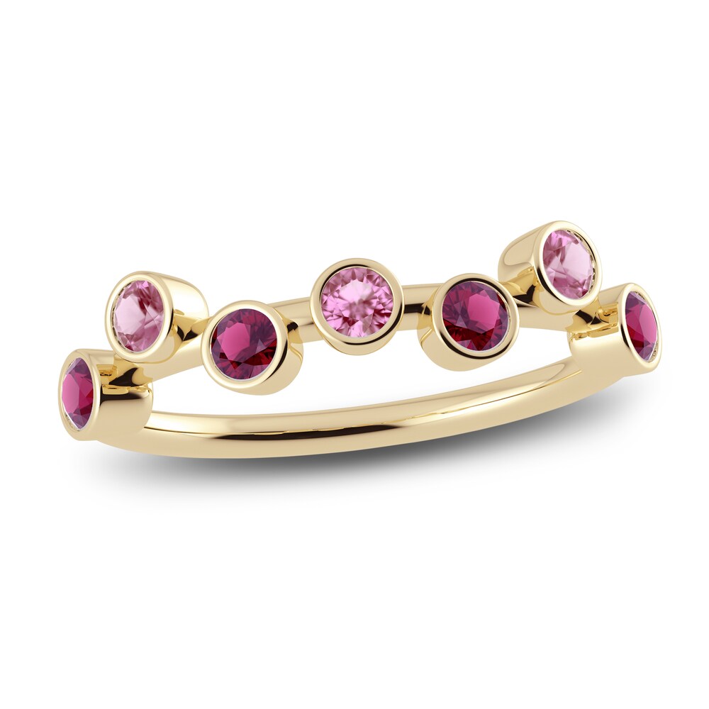 Juliette Maison Natural Rhodolite Garnet & Natural Pink Tourmaline Ring 10K Yellow Gold uPrfvflC Juliette Maison Natural Rhodolite Garnet & Natural Pink Tourmaline Ring 10K Yellow Gold uPrfvflC